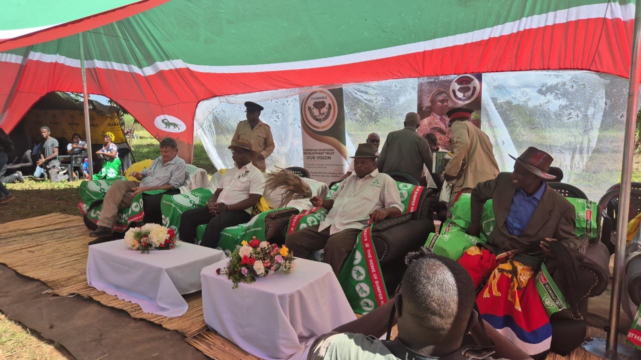 The Chibwika Chiefdom Development Trust at the Chibwika Agricultural Show